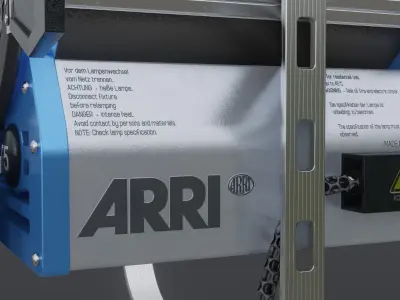 Photography Studio Spotlight 3D model