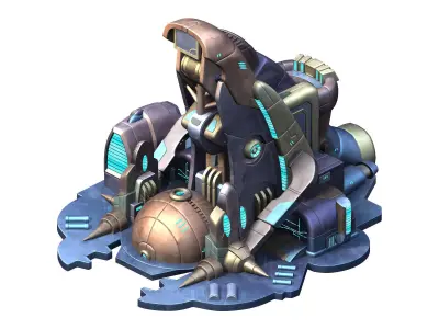 Energy Factory 01 3D model