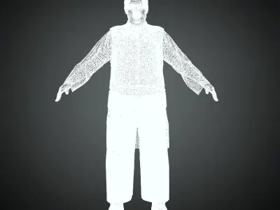 Bongobondhu Sheikh Mujibur Rahman 3d model 3D model