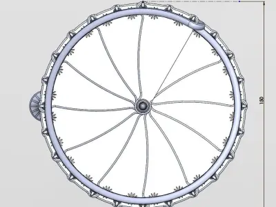 Spiral stair for dollshouse 3D print model