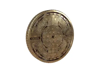 Cardano Coin v6 005 3D model