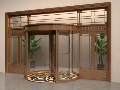 Revolving door  3D model