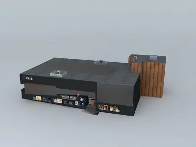 In Cube Fashion Free 3D model