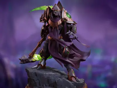 Dark Templar - Starcraft 2 Fan Art 3D print model