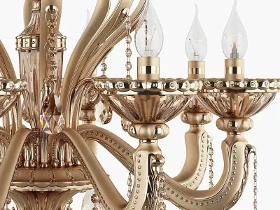 698082 Alzata Osgona Chandelier 3D model
