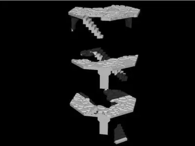 Ravenhill from The Hobbit Inspired tower Free 3D print model
