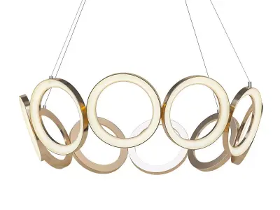 DEEVOLPO ring pendant light 3D model