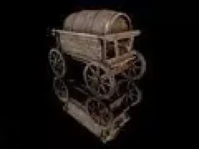 Medieval Village Kit Low-poly 3D model