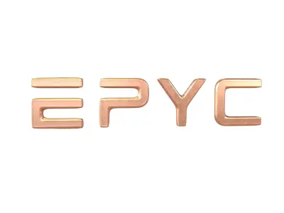 EPYC Logo V2 004 Free low-poly 3D model