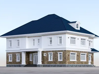 Villa 02 3D model