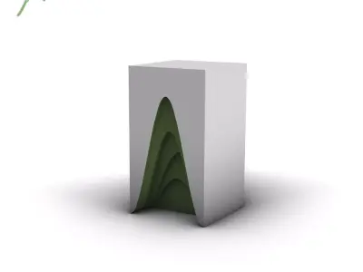 Grasshopper EX 52  Graph mapper Surface split 3D model