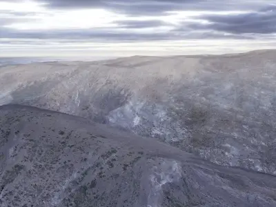 10 Backround kitbash landscapes for your main scene Vol 3 Low-poly 3D model