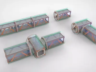 Sci Fi Modular Environment 1 3D model