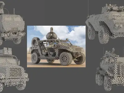  American wheeled military vehicles 5 in 1 UVW vol2 