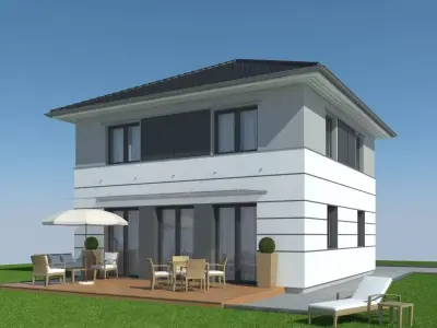 Family House 6 3D model
