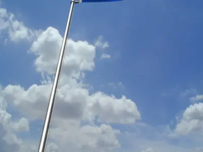 Paraguay Flag Animated 3D model