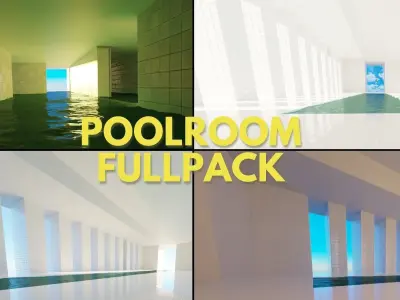 POOLROOMS FULLPACK 3D model