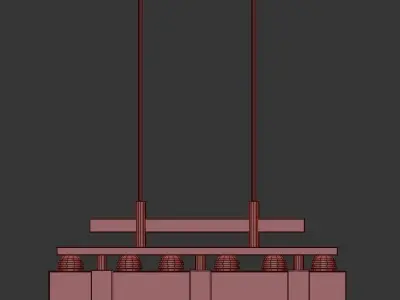 Gantt 6 3D model
