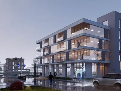 building Low-poly 3D model