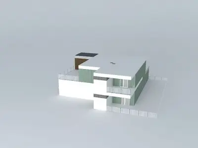 Modern House Free 3D model