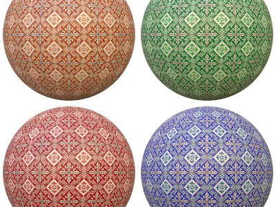 tile patterned 139-seamless-4k-pbr  Texture
