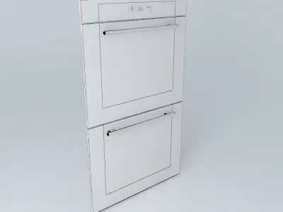 WOlf M series Double stove 3D model