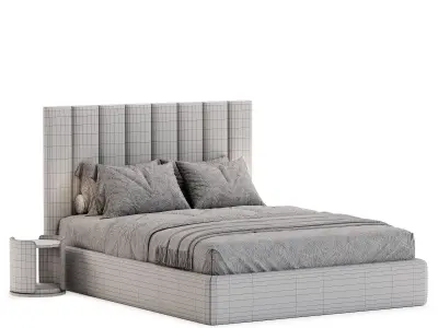  Bera Floor Bed by Divan 3D model