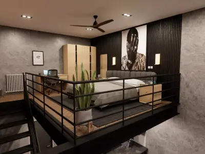 LOFT APARTMENT 3D model