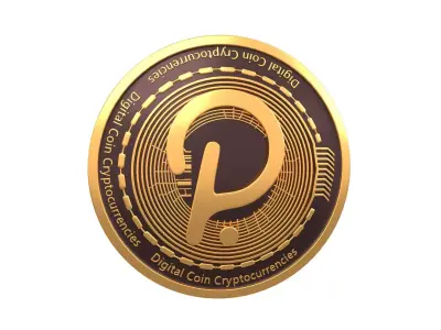 Polkadot Coin v4 001 3D model