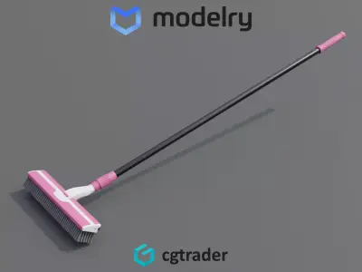 Rubber Broom 3D model