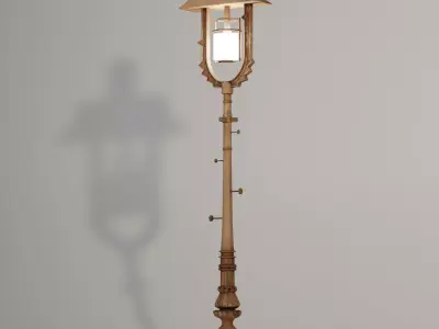 new york street light 3D model