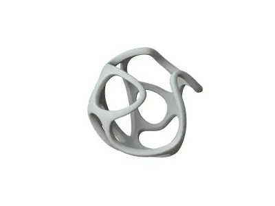 SciFi Cube Object No 39987 Low Poly Shape Texture