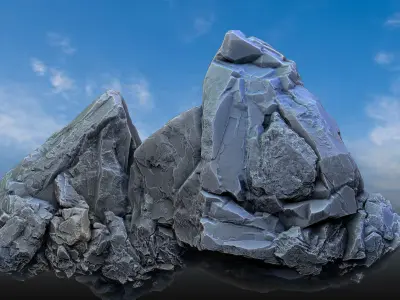 zbrush  Rock  3D model