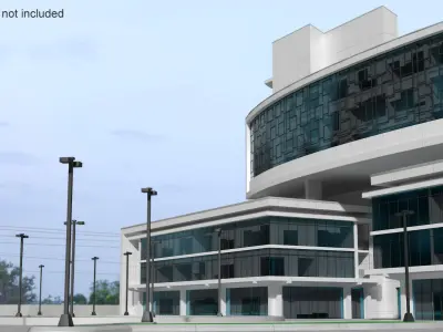  Modern Hospital Complex 