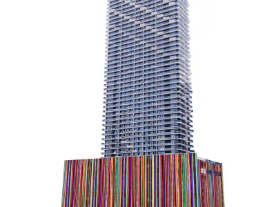 Hotel SLS Brickell Miami 3D model