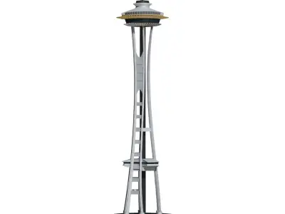 Space Needle 3D model
