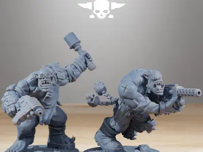 Gobs Infantry 3D print model