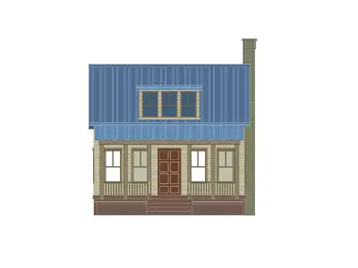 House 3D print model plans 3D print model