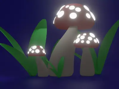 Mushroom Free 3D model