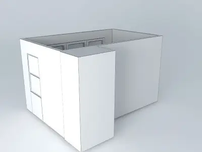 Room design  Free 3D model
