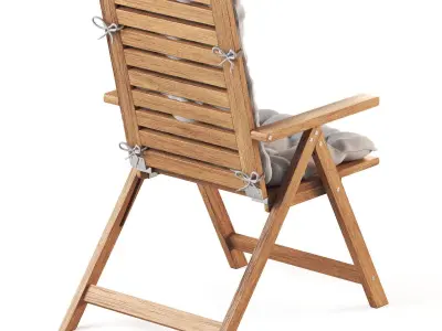 NAMMARO Reclining garden chair IKEA 3D model