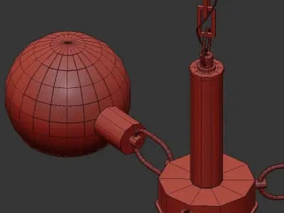 WHITE BLOOMING 3D model