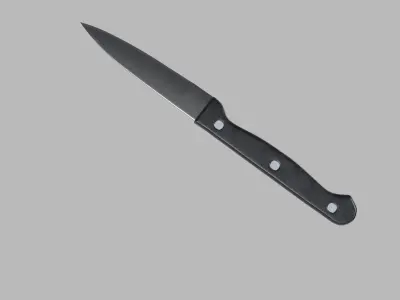 Paring Knife Low-poly 3D model