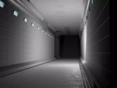 Make your own space station layout - Average set Low-poly 3D model