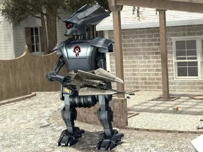 War Machine Robot for Unity 3D model