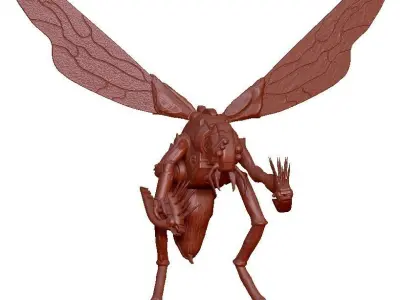 Insectoid Auxiliary Team 3D print model