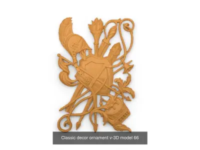 Collection onlay molding11 3D Model Pack