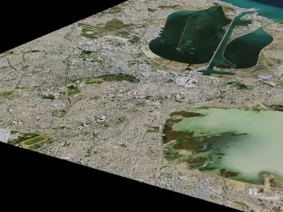 Tunis - Tunisia 3D model