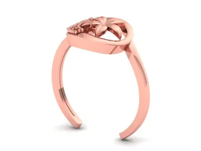 Solitaire Wedding Engagement Women Adjustable  Rings 3D print model purchase