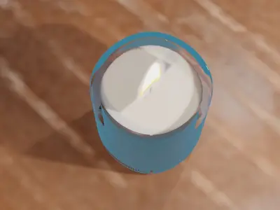 Candle Free low-poly 3D model